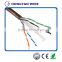 ROHS certification cat6 utp pvc copper cable