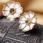 women jewelry elegant white flower jewelry