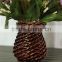Wholesale cheap wicker basket willowFlower vase