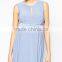 Guangzhou Clothing Fashion Purple Maternity Dress for Summer Maxi
