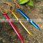 Hot sale Aluminum Tent Stakes Ultralight Y Beam Design with Reflective Pull Cords
