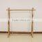 QD-F162 luxury Gold metal display rack for hanging