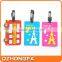 Personalized Printing Plastic hang tag for baggage