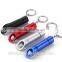 Keychain with Bottle Opener/ 3 LED Light Mini Flashlight Key Ring