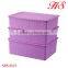 Plastic bra socks storage box sets pp underwear organizer