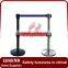 Safety Double Belt Pole 201 Pole Bank Crowd Control Barrier Stand