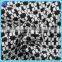 Professional design check white and black polyester spandex jacquard fabric
