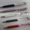 HOT SALE Metal Ballpoint Pen with Crystal on Top Crystalline Ball Pen
