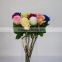 artificial flower rose with 61cm single stem fow wedding decoration flower