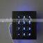 12 keys metal keypad entry with rear panel mounting