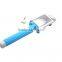 Pocket-Sized Monopod Selfie Stick with Rear View Mirror