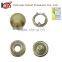10MM Brass Prong Snap Button,12.5mm Metal Prong Snap Button Nickel Free Ffor Bags/garments