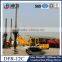 High strength highway guardrail pile driver equipment