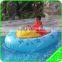 Kids and adults Electric battery Blue bumper boat