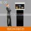 Richtech portable 3D pyramid-shaped advertising hologram machine showcase