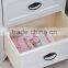 Modern Wood 4 Drawer Chest of Drawers Bedroom Table