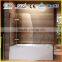 Pivot 6mm glass bath screen 800x1400mm EX-202