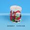 Wholesale terracotta christmas decoration crafts with snowman painting