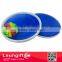 Blue plastic frisbee Throw and Catch LED lighting chuck ball
