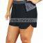 Custom women sports wear contrast running shorts