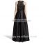 Black Floral Brocade And Sateen Evening Gown Latest Gown Designs