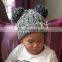 MS81108C new style winter kids cute knitted hats design