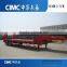 Low Price CIMC Heavy Equipments Tri Axle Lowbed Truck Trailers For Sale