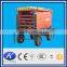 10m scissor hydraulic traction lift