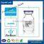 Matte white low cost medical vial label