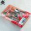 Wholesale 24PCS Stainless Steel PP Plastic Handle Flatware Set With Plastic Tray