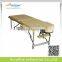 massage table warming pad hot sales! 2 section aluminum massage table