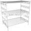 White Wire Large Adjustable Upper Cabinet Helper Shelf
