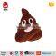 poop plush emoji pillow wholesale , custom whatsapp emoticon plush emoji pillow VS monkey emoji pillow