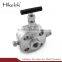 China Manufacturer SS316 Monoflange Double Block and Bleed Valves Manifolds