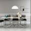 Moden Room customized Stainless Steel Dining Table And Chair