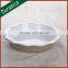 Custom design small round porcelain baking dishes