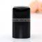 Empty square shape black plastic lipstick tube container