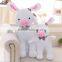 2016 Made In China white plush Kids Pig Rabbit Toys