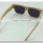 Trade Assurance Wood Frame Bamboo Polarized Lenses Sunglasses Wooden Frame Sunglasses Fashion Italy Design CE Sunglass
