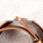 New tan heavy hide rugged style leather belt for men