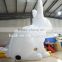 Giant White Lighting Inflatable Rabbit for Advertising Decoration
