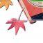 Maple Leaf Leather Bookmark