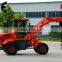 Articulated front wheel loader, 2.5 ton telescopic small loaders for sale
