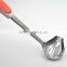 Novel design TPR handle FDA LFGB Grade stainless steel gravy sauce ladle