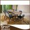 Fashion Home Furniture Wooden Dining Chair and Table Set