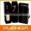 Best Sell Factory Custom Made Stand Black Leather Wine Box With Zipper (ZDS-F373)