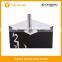 Cube shape printed paper memo note cube with pen hole