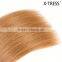 18inch 105g 27color strawberry blond european 100% percent human hair weaves