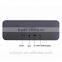 new products 2016 leather material Super bass stereo portable Bluetooth speaker for mobile phone