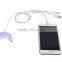 Mini led teeth whitening light 16led,Combined mouth tray with teeth whitening blue LED light